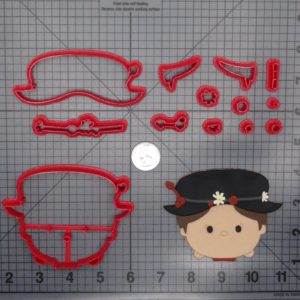 Mary Poppins Kawaii Body 266-E298 Cookie Cutter Set