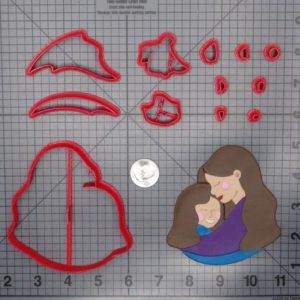 Mother and Daughter 266-F022 Cookie Cutter Set