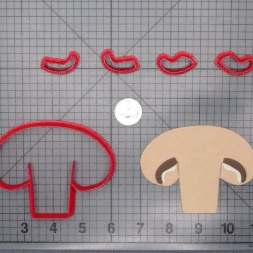 Mushroom 266-F166 Cookie Cutter Set