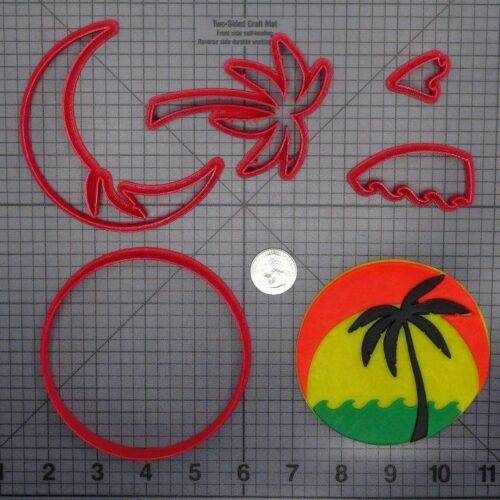 Ocean Sunset 266-E381 Cookie Cutter Set