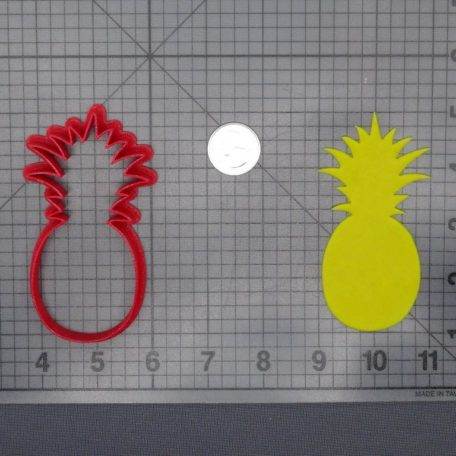 Pineapple Fruit 266-E267 Cookie Cutter Silhouette