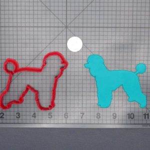 Poodle Dog 266-E651 Cookie Cutter Silhouette