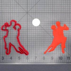 Salsa Dancing Couple 266-E653 Cookie Cutter