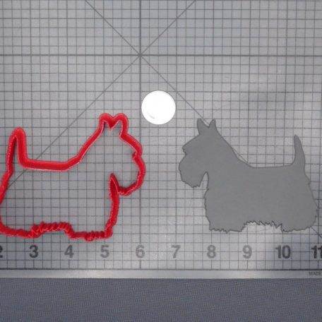 Scottish Terrier Dog 266-E654 Cookie Cutter Silhouette
