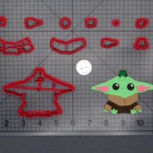 Star Wars The Mandalorian - Grogu with Frog 266-F342 Cookie Cutter Set