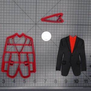 Suit Jacket with Shirt 266-E239 Cookie Cutter Set