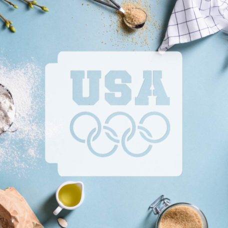 USA Olympics 783-D852 Stencil