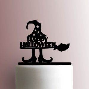 Witch Happy Halloween 225-A424 Cake Topper
