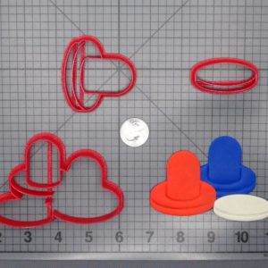 Air Hockey Striker 266-F082 Cookie Cutter Set