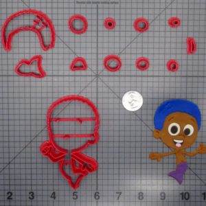Bubble Guppies - Goby Body 266-F323 Cookie Cutter Set
