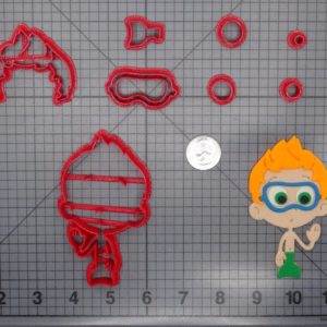 Bubble Guppies - Nonny Body 266-F325 Cookie Cutter Set