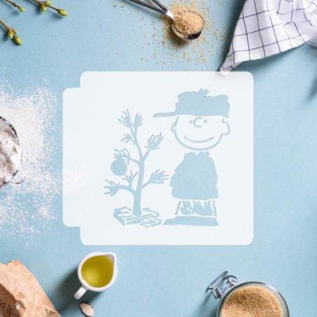 Charlie Brown and Tree 783-D983 Stencil