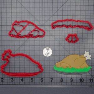 Chicken Cooked 266-F375 Cookie Cutter Set