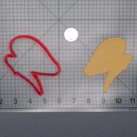 Chicken Wing 266-F134 Cookie Cutter Silhouette