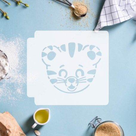 Daniel the Tiger Head 783-D678 Stencil