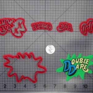 Double Dare Logo 266-F254 Cookie Cutter Set