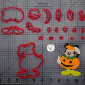 Halloween - Mickey Mouse in Jack O Lantern 266-F543 Cookie Cutter Set