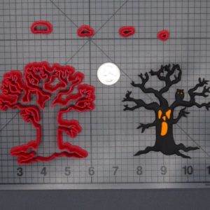Halloween - Spooky Tree with Owl 266-F515 Cookie Cutter Set