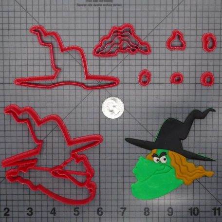 Halloween - Witch Head 266-F555 Cookie Cutter Set