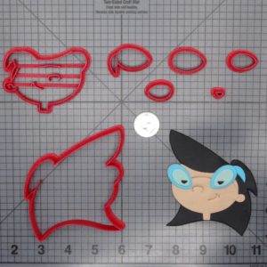 Hey Arnold - Phoebe Head 266-F184 Cookie Cutter Set