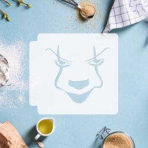 It - Pennywise Face 783-D787 Stencil