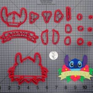 Lilo and Stitch - Stitch Head Ohana 266-F217 Cookie Cutter Set