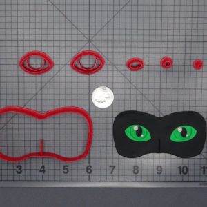 Miraculous - Cat Noir Mask 266-F379 Cookie Cutter Set