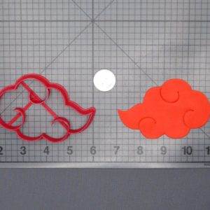 Naruto - Akatsuki Cloud 266-F175 Cookie Cutter