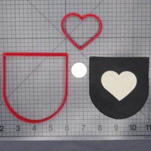 Pocket with Heart 266-F058 Cookie Cutter Set