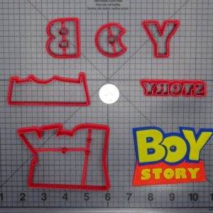 Toy Story - Boy Logo 266-F215 Cookie Cutter Set