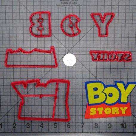 Toy Story - Boy Logo 266-F215 Cookie Cutter Set