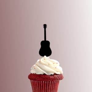 Acoustic Guitar 228-353 Cupcake Topper