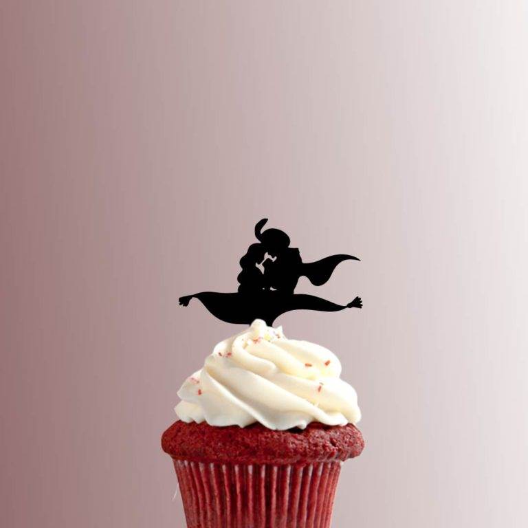 Aladdin and Jasmine 228-422 Cupcake Topper