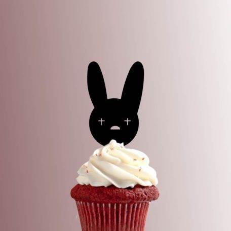 Bad Bunny Logo 228-434 Cupcake Topper