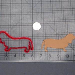 Basset Hound Dog Body 266-F703 Cookie Cutter Silhouette