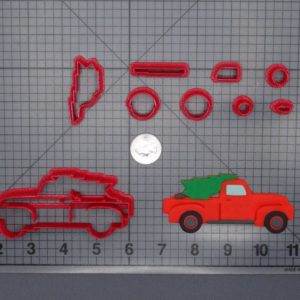 Christmas - Truck with Tree 266-F754 Cookie Cutter Set