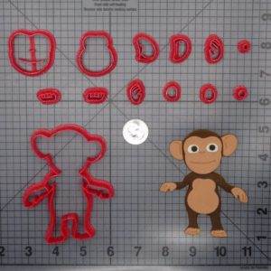 CoComelon - Mochi Monkey Body 266-F806 Cookie Cutter Set