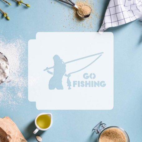 Go Fishing 783-E099 Stencil