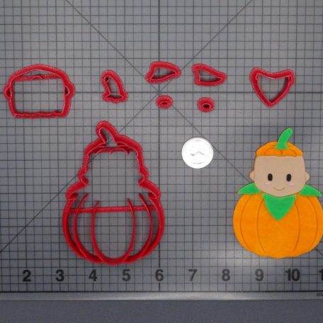 Halloween - Baby Pumpkin 266-F623 Cookie Cutter Set
