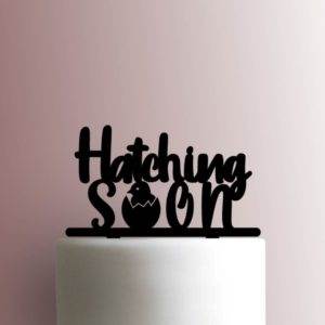 Hatching Soon Chick 225-A421 Cake Topper