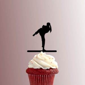 Karate Girl 228-391 Cupcake Topper