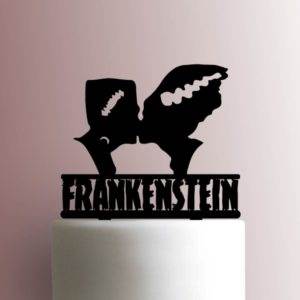 Custom Mr and Mrs Frankenstein 225-A442 Cake Topper