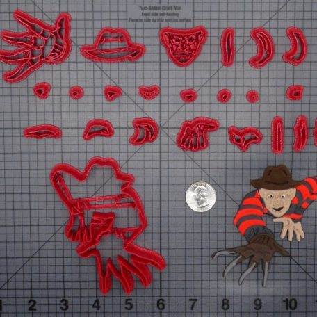 Nightmare on Elm Street - Freddy Krueger 266-F627 Cookie Cutter Set