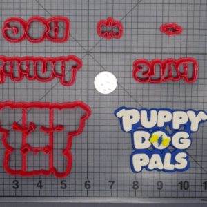 Puppy Dog Pals Logo 266-F500 Cookie Cutter Set