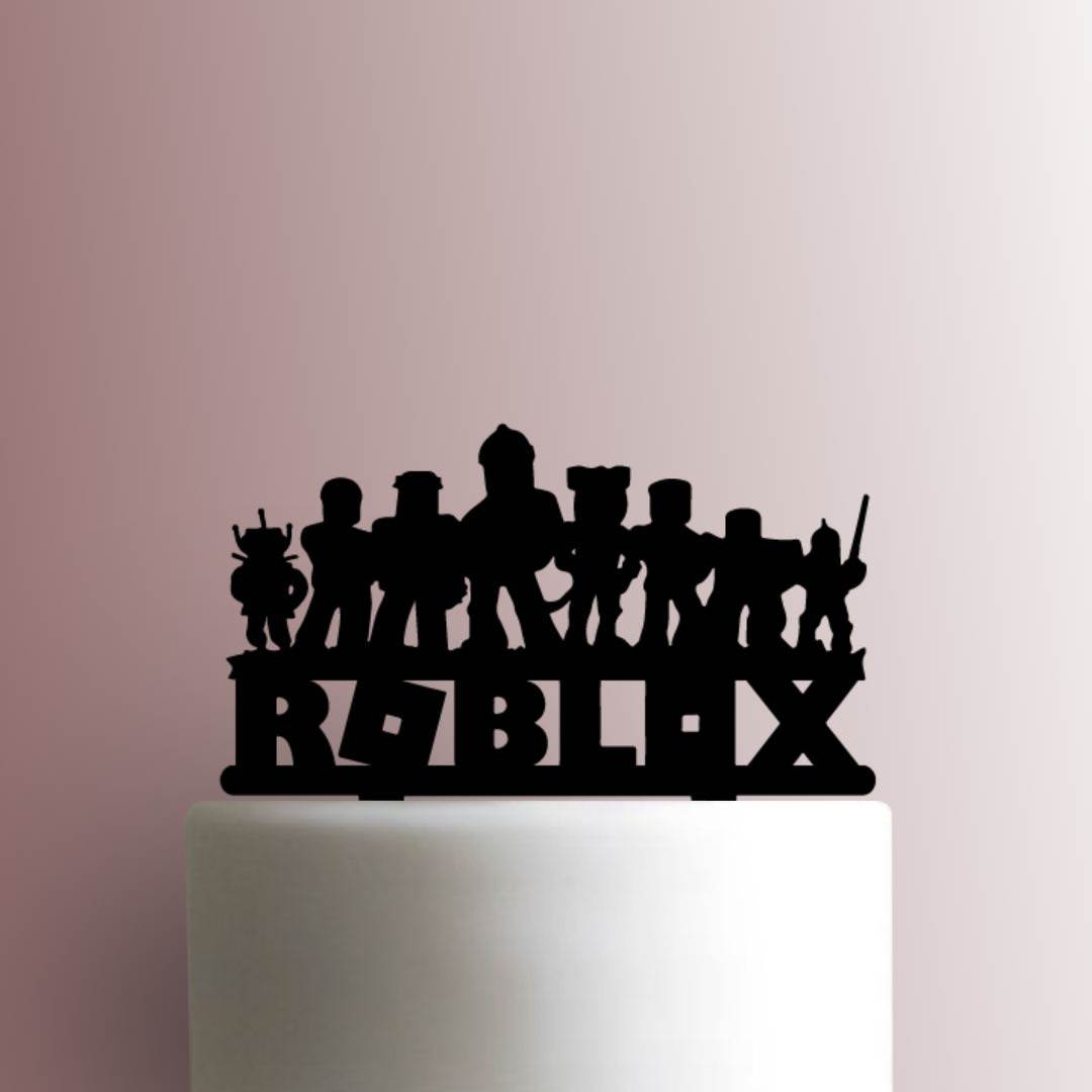 Roblox Cake Topper 