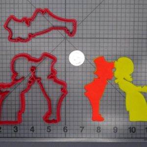 Thanksgiving - Pilgrims Kissing 266-F753 Cookie Cutter Set