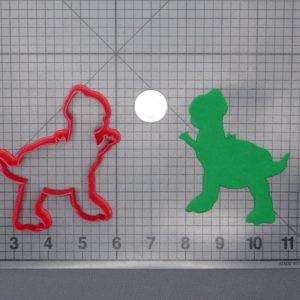 Toy Story - Rex Dinosaur Body 266-F171 Cookie Cutter Silhouette