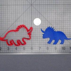Triceratops Dinosaur 266-E944 Cookie Cutter Silhouette