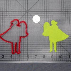 Wedding Couple 266-F276 Cookie Cutter Silhouette