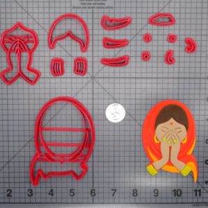 Woman Praying 266-E818 Cookie Cutter Set